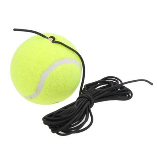 1PC Tennis Training Ball Devices Exercise Tennis Ball Sport Self-study Rebound With Trainer Baseboard Sparring