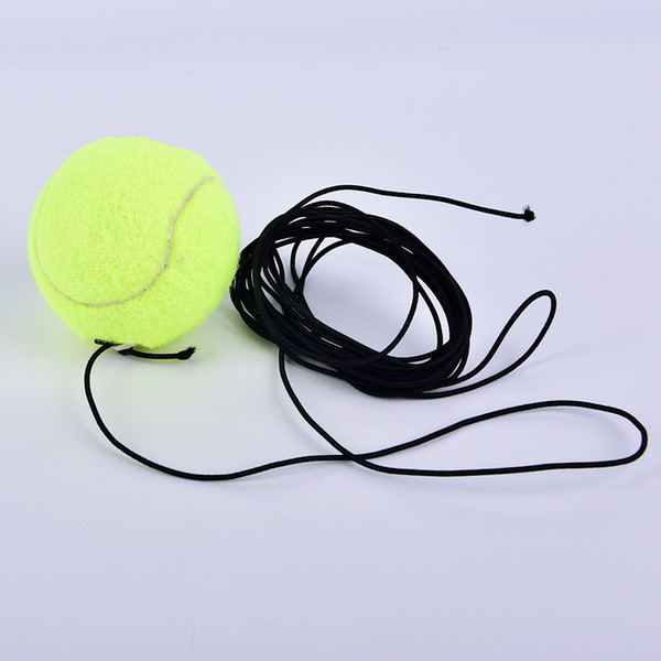 Wholesale- Tennis Ball Sports Tennis Training Balls Trainer Exercise Ball with Rubber Rope Trainer Train Tool