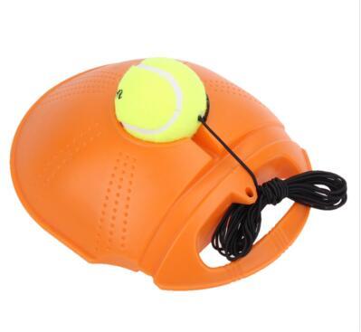 Heavy Duty Tennis Training Tool Exercise Tennis Ball Sport Self-study Rebound Ball With Tennis Trainer Baseboard Sparring Device