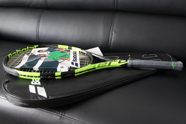 Wholesale top quality tennis rackets 2017 GT racquet with string and bag 1 piece racket free shipping