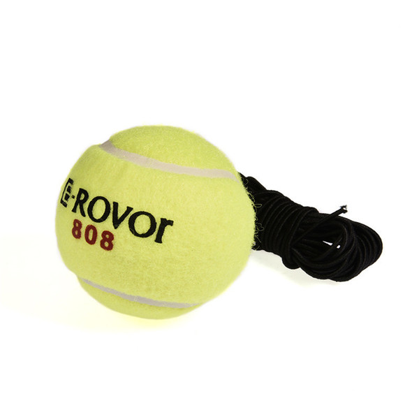 Wholesale- Tennis Training Ball with Rubber Band for Training Beginner Tennis Ball Elastic Rubber Band Ball 60mm