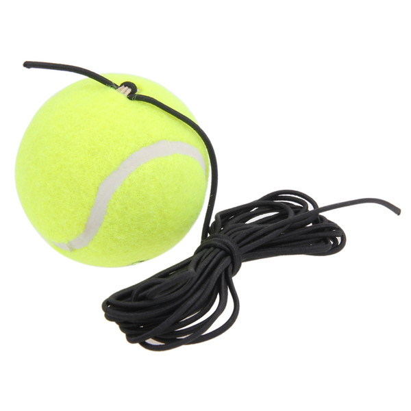 Heavy Duty Tennis Training Tool Exercise Tennis Ball Sport Self-study Rebound Ball With Tennis Trainer Baseboard Sparring Device EH-111