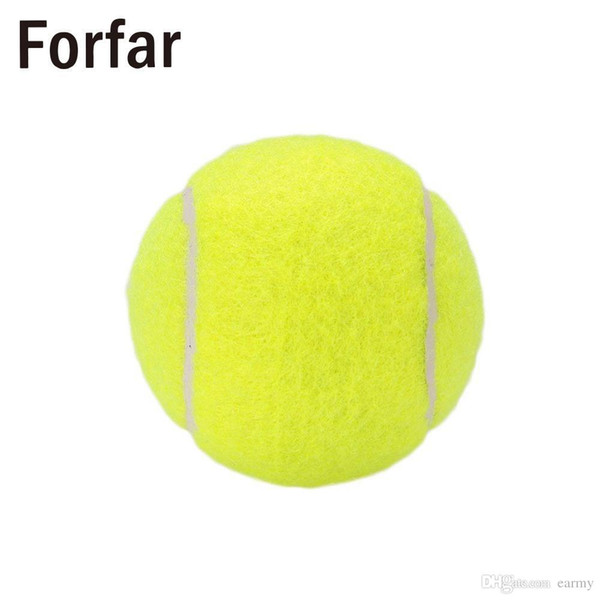 Wholesale- Forfar Tennis Ball Durable Elasticity Round Training Learning Sports Exercise Adults