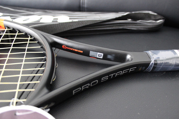 Wholesale top quality tennis rackets PRO STAFF 95S racquet with string and bag 1 piece racket free shipping