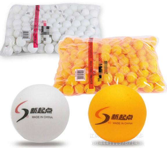 New 10Pcs/lot Tennis Ping Pong Balls 4cm Table Tennis Balls Training balls White and Yellow 2 colors can choose GYH