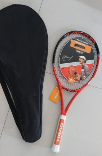 2016 High Quality Head Tennis Racket Microgel Radical MP L4 Carbon Fiber Tennis Racket With Bag Grip Size 4 1/4 & 4 3/8