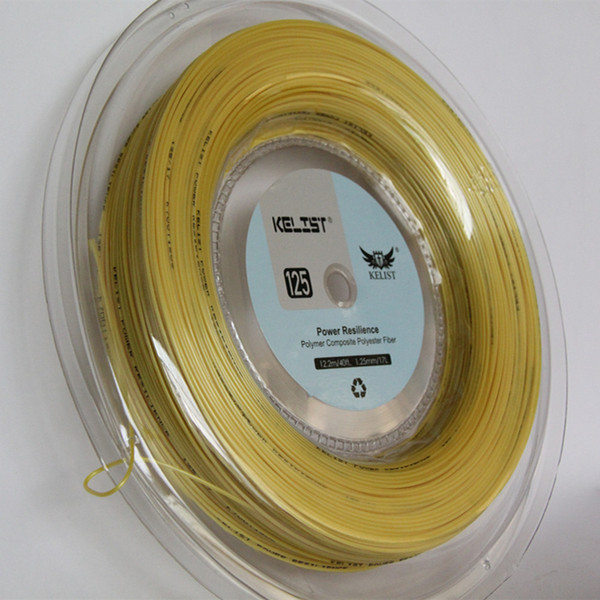1.25MM Gold KELIST Alu Power Tennis String,660FT,quality same as Luxilon string