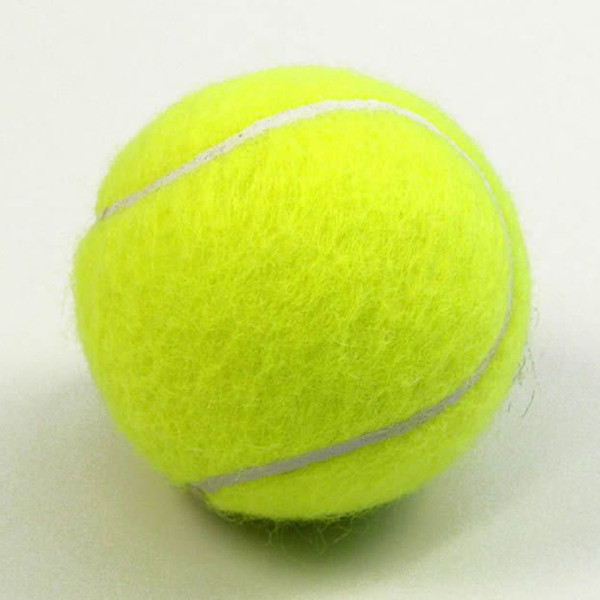 1 pcs Yellow Tennis Balls Sports Tournament Outdoor Fun Cricket Beach Dog Ideal for Beach Cricket Tennis Practice or Beach/etc