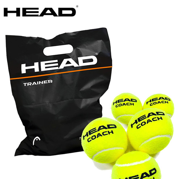 3PCS/6PCS/12PCS Original Head Tennis Balls HEAD COACH Tennis Training Balls Tenis Ball Trainer Tennisballen Pelotas Tenis