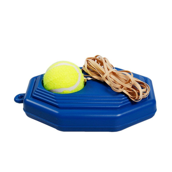 Rubber Tennis Training Machine and Practice Tennis Ball Add Base for Beginners Trainers Exercise Aid Device