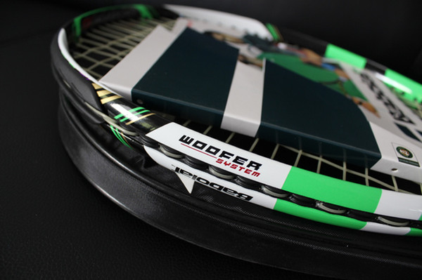Wholesale top quality tennis rackets 2017 GT LI racquet with string and bag 1 piece racket free shipping