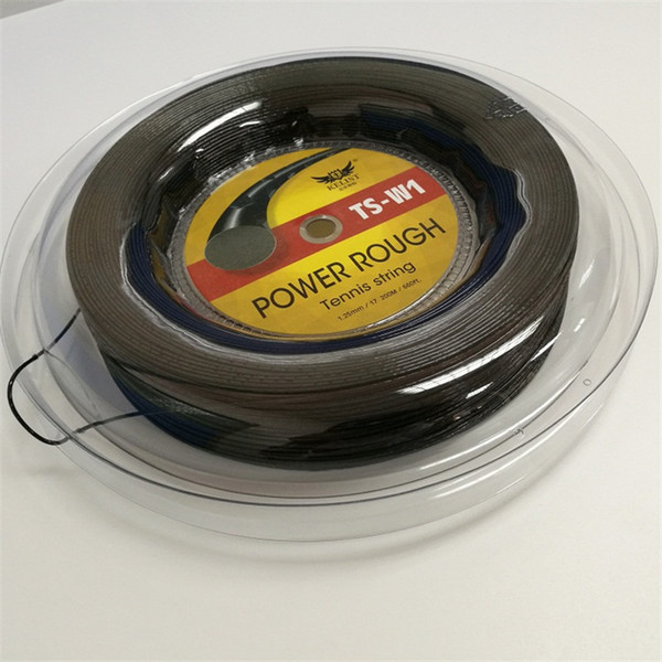 quality same as famous brand alu power rough polyester 1.25mm reel racquet tennis string 200m