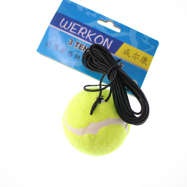 Rubber Tennis Training Tool Single Practice Rebound Balls Device High Efficiency Sporting Fitness Healthy Hot Sale 6 25cy ii