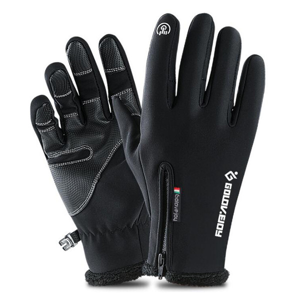 Snow Sports Ski Gloves Touch Screen Waterproof Skiing Protective Gear Winter Cycling Gloves Wind Protection for Men and Women