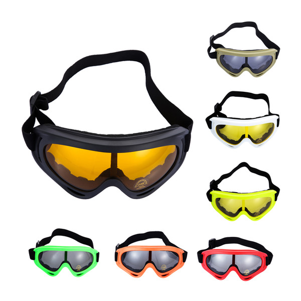 Outdoor Skiing Snowboard Dustproof Anti-fog Glasses Motorcycle Ski Goggles Lens Frame Eye Glasses Swimming Goggles Sunglasses