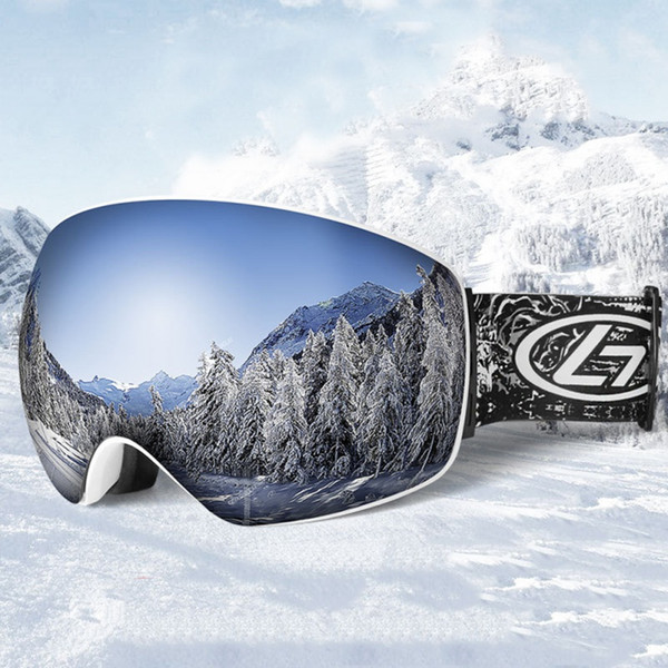 UV400 ski goggles double layers anti-fog big ski mask glasses skiing unisex snow snowboard goggles Glasses