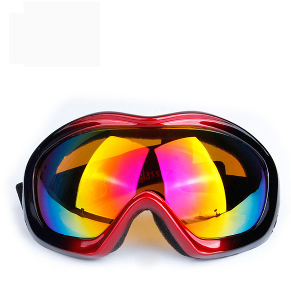 Ski Snowboard Color Lens Anti-UV Goggles Prevent Wind Snowmobile Dirt Bike Glasses Motocross Eyewear