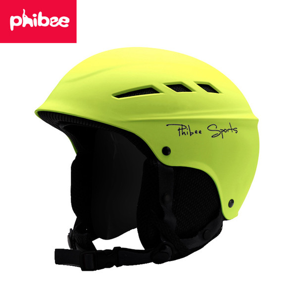 Phibee Sports Safety Ski Helmets High Quality 3 Colors Adult Snow Sports Helmet Professional Skating Skateboard Helmet S-L Size