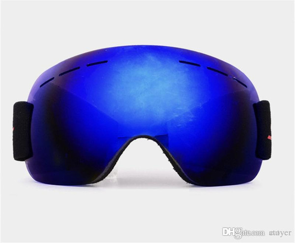 5 colors Snow Ski Goggles Anti-fog and sand-proof Anti UV Winter sports Outdoor motorcycle goggles Riding goggles Racing Cycling Glasses