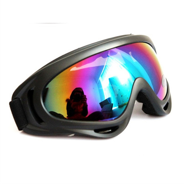 UV Protection Sports Ski Snowboard Skate Goggles Glasses Motorcycle Off-Road Ski Goggle Glasses Eyewear Colorful Lens