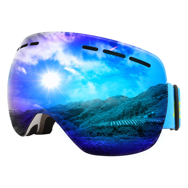 Ski Goggles Eyewear UV400 Eye Protection Anti-fog Snowboard Double Layers Skiing Eyewear Glasses for Men & Women Snow Goggles