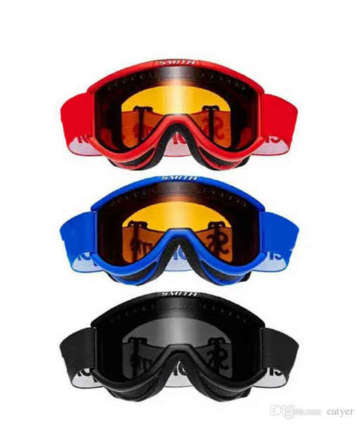 Retail 2018 Cariboo Smith Ski Goggles 3 Color Red Blue Black Goggles BRAND NEW WITH RECEIPT from FW15 high quality Ride Worker glasses