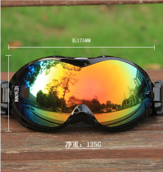 Ski Glasses Double Lens UV400 Anti-fog Ski Goggles Snow Skiing Snowboard Motocross Goggles Ski Masks or Eyewear