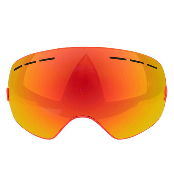 New Unisex Double Layers Anti-condensate Big Mask Polyester Ski Outdoor Snow Snowboard TPU Goggles