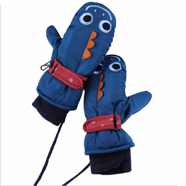 Winter Warm Waterproof Mittens Kids Colorful Cartoon Children Toddlers Infant and Baby Mittens