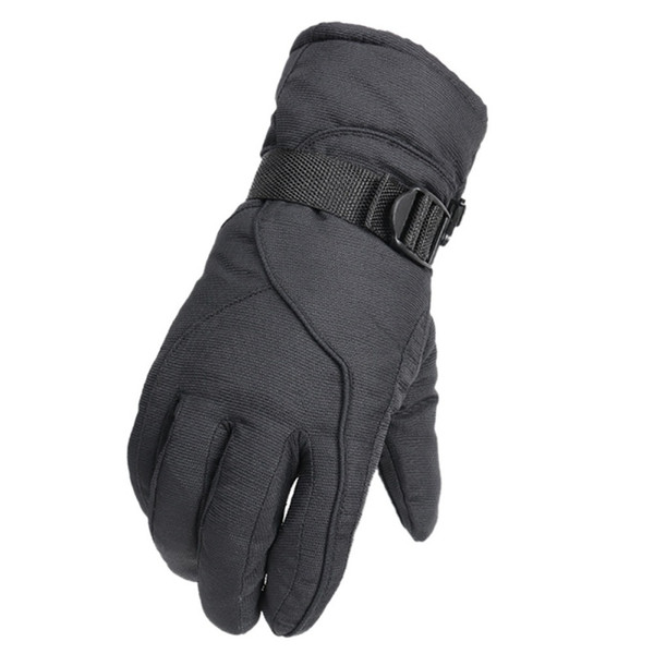 1Pair Anti-slip Ski Gloves Unisex Winter Warm Windproof Waterproof Skiing Gloves Cycling Snow Mittens Outdoor Sports