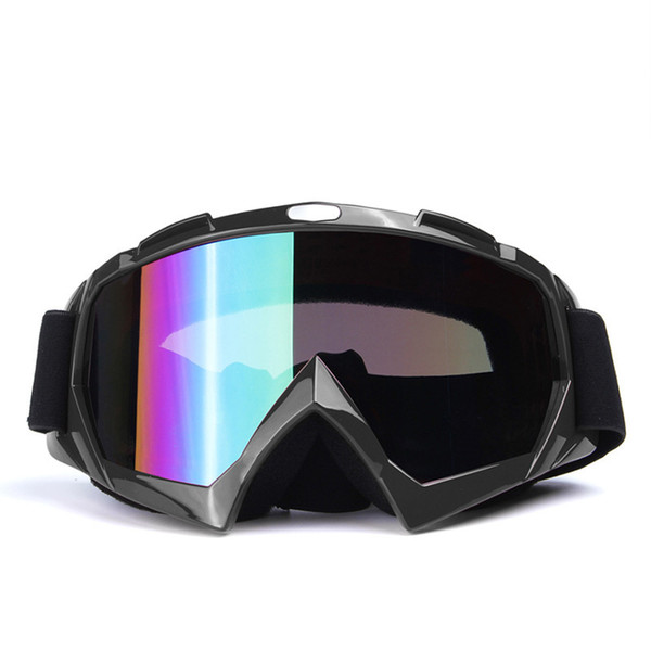 H013 TPU Single Layer Skiing Eyewear Motocross Protective Goggles Glasses Men Outdoor Snowboard Windproof For Ski Racing Goggles