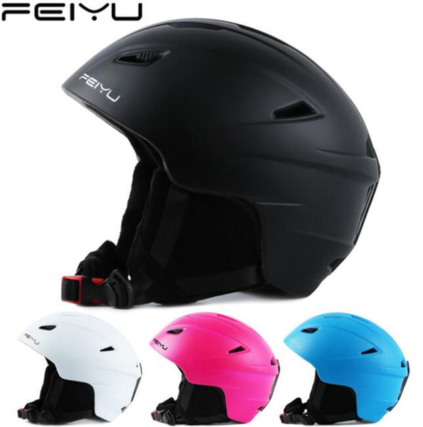 AS FISH Men Women Outdoor Ski Helmet Integrally-molded Skiing Helmet Snow Safety Skateboard Ski Snowboard