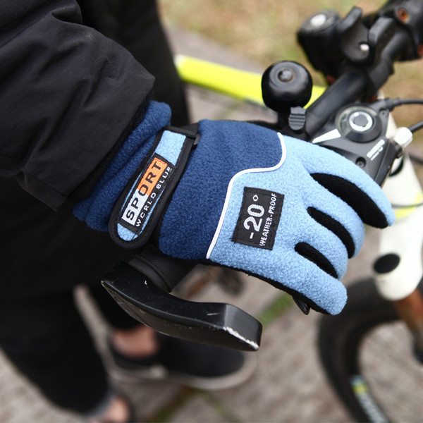 Motorcycle Gloves Outdoor Sports Protective Gloves All Refers To Ski Riding Waterproof And Windproof Winter Warm