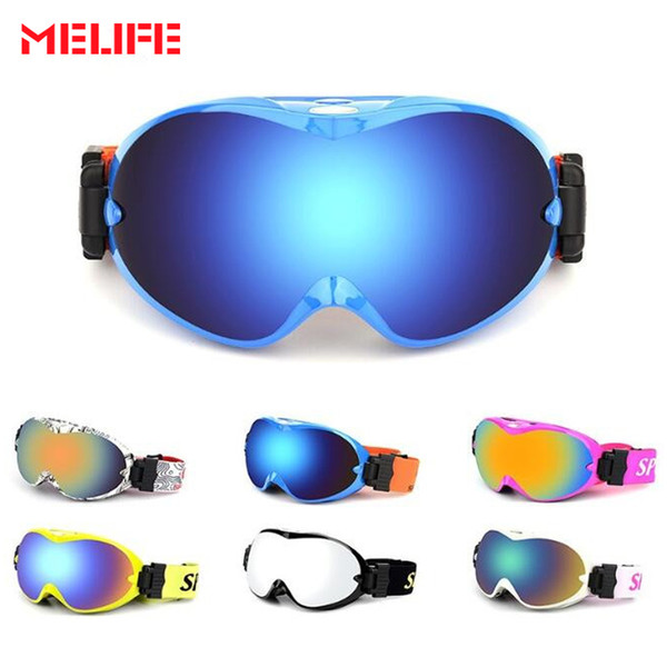 MELIFE Professional Anti-fog Double Lens Ski Goggles Outdoor Sports Snow snowboard goggles Big mask Skiing Glasses For Men Women