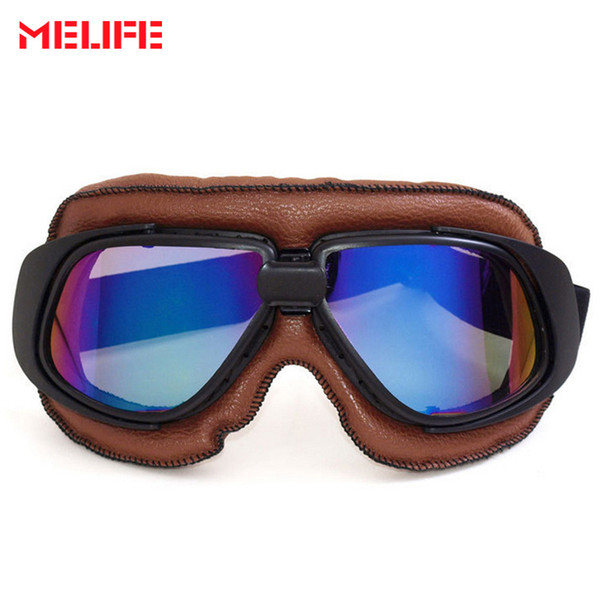 MELIFE Windproof Glasses Motorbike Racing Ski Goggles Dustproof Cycling Bicycle Bike Motocross Outdoor Google Ski Eyewear