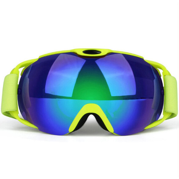 Unisex Windshield Snowboard Double Layer Anti-fog Ski Goggles Mountain Spectacles Outdoor Activities