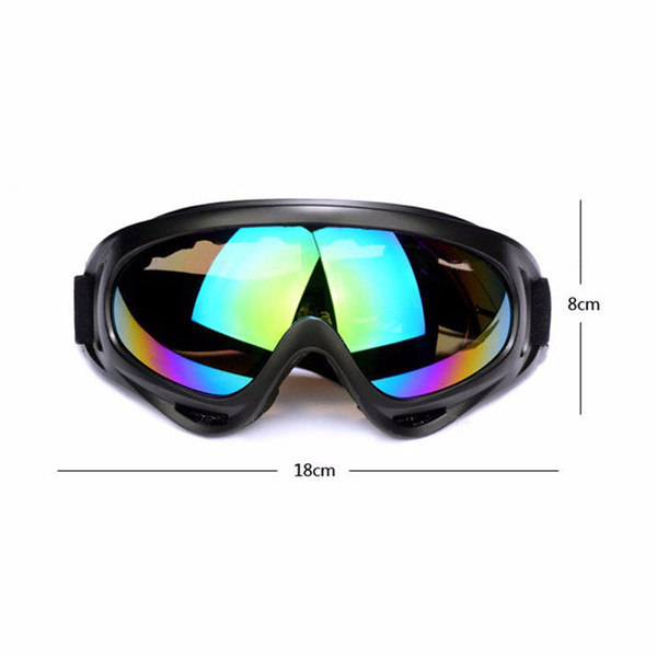 1 Pcs Snowboard Snowmobile Anti-fog Goggles Windproof Dustproof Glasses Skate Ski Sunglasses Eyewear Winter Snow Skiing Eyewear