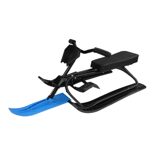 Winter Snow Racer with Safe Brake Snow Sled Snowmobile with Anti-slip Handle Bar Ride On Grass Sand Scooter Drop Shipping