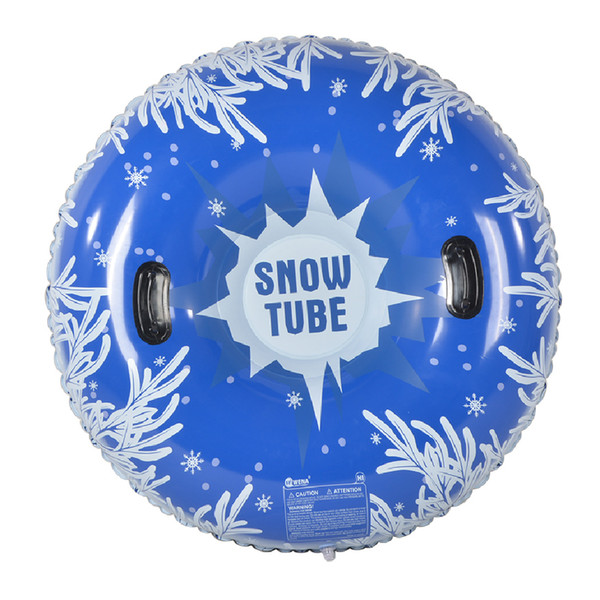 Inflatable Snow Tube Snow Sled with 2 Sturdy Handles Ski Board for Adults and Kids Tire Slippery Grass 2018