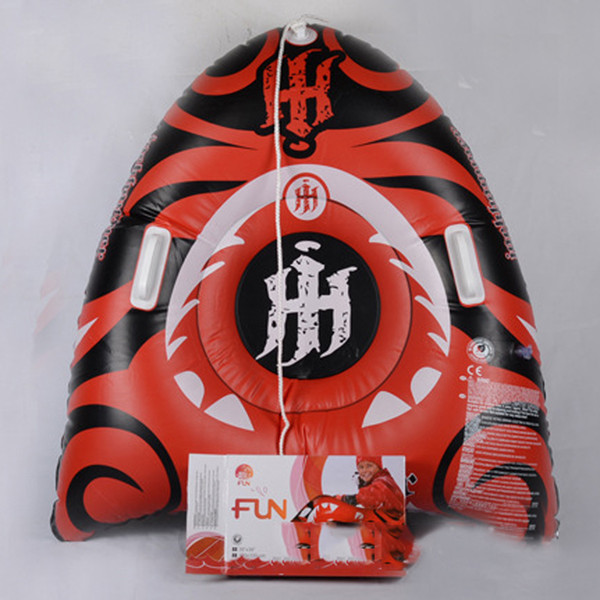 Skate Fun Inflatable Sled Snow Sledge Adults & Kids Thicken Heavy Duty Inflatable Skiing Boards Ski Board Sled for Winter Sports