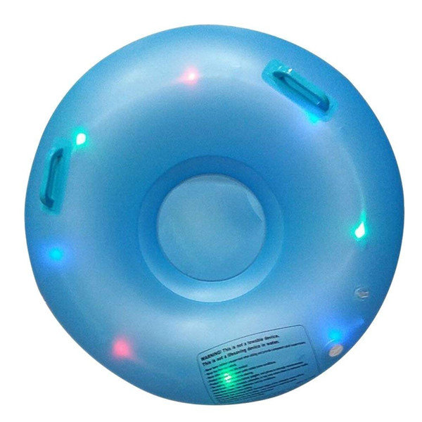 31.5 Inch Skiing Snow Tube Inflatable Snow Sled With Rapid Valves Heavy Duty For Adults Kids Slippery Grass Sand Float Backpack
