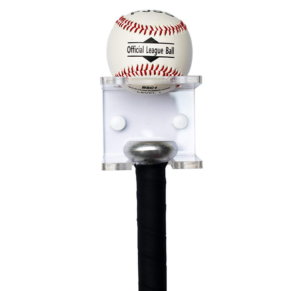 Baseball Bat And Baseball Holder - Acrylic - Clear No Bat And Ball