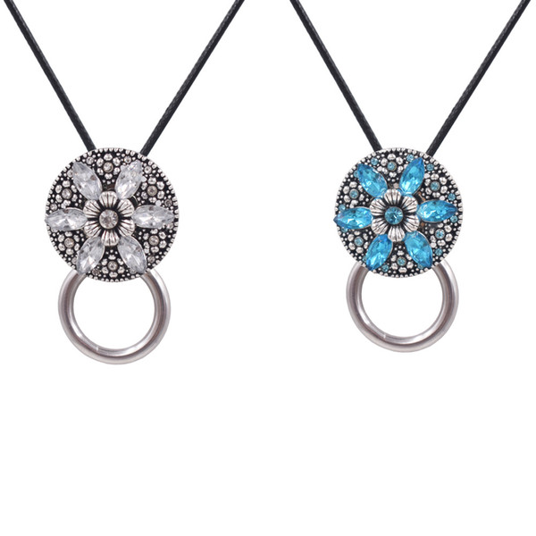 Eyeglass Necklace Holder for Reading Glasses or Sunglasses -No Glasses Included - 2/PK