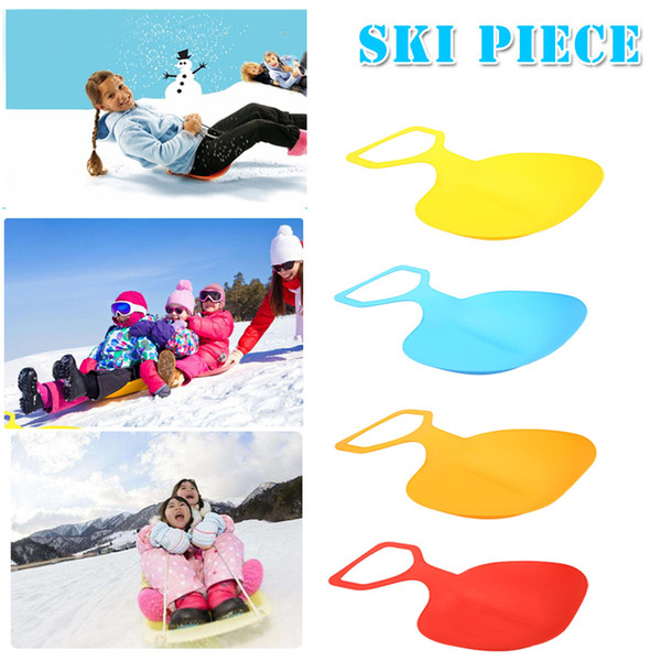 1pc Thickened Snowboard Skiing Pad Sled Adult Sports Snow Sand Grass Board Lightweight Random Outdoor Winter Sports Accessories