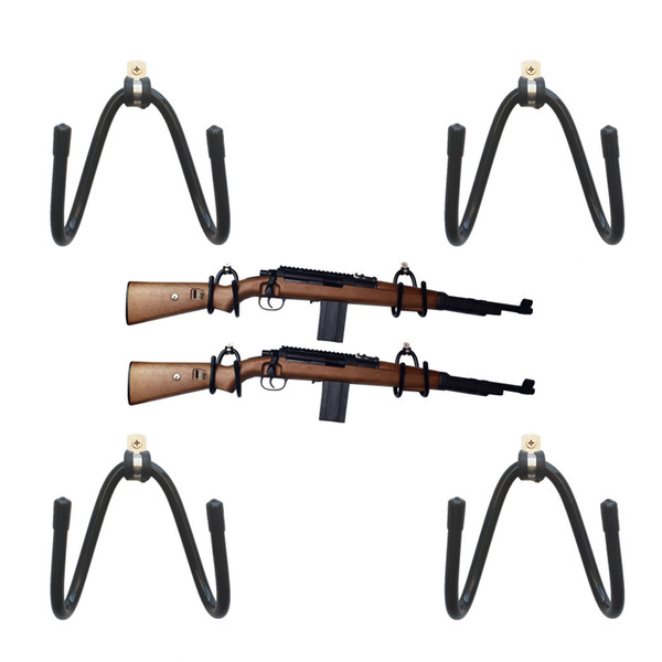 Shortgun Wall Rack Rifle Wall Hanger - No Gun No Rifle -W Style