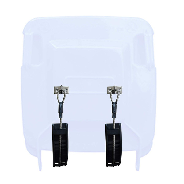 Bin Strap Bin Holder No Chew ! Instruction is Included No - Easy to Attach and De - attach