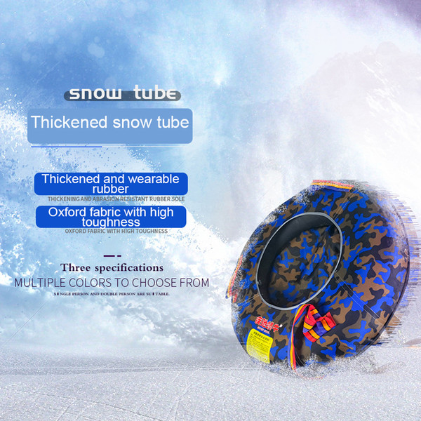 2018 winter sled skiing snow sled snowmobile snow toys Skid resistant wearable ski tube tire anti impact Skiboard