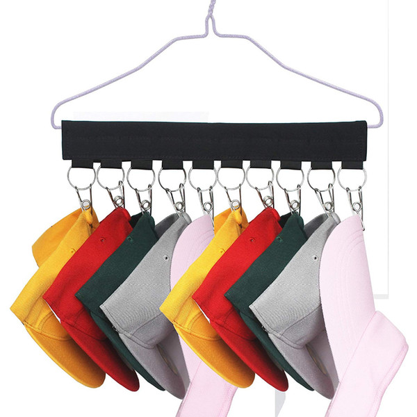 Baseball Cap Organizer Hanger , Baseball Cap Holder , Hat Organizer - Change Your Ordinary Hanger to