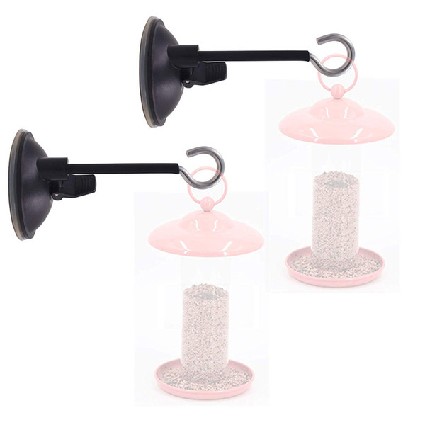Window Suction Cup Hanger - For Bird Feeders And Wind Chimes- No Feeder And Wind Chimes