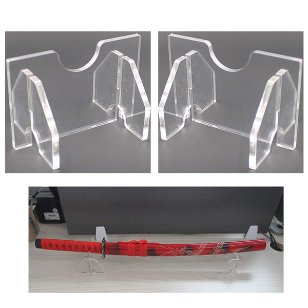 Samurai Sword Stand Holder Sword Rack Base Deluxe Table Stand for Katana or Wakizashi Swords - No Included